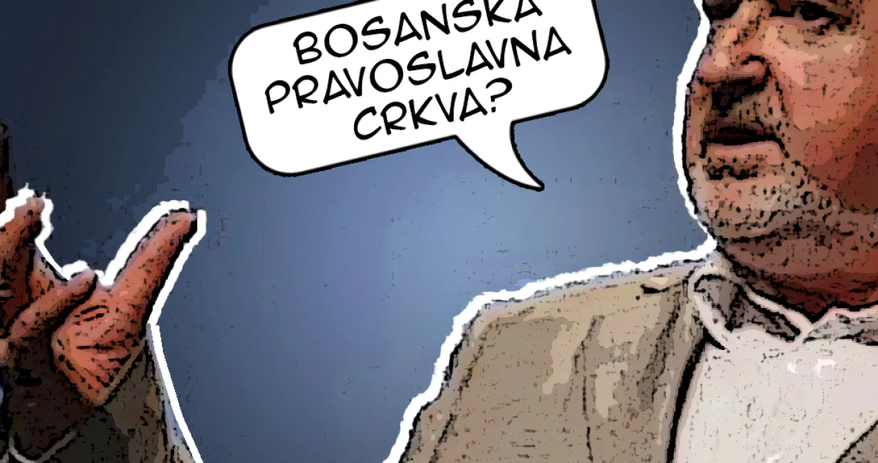 Kolumna Dragana Markovine: Cerićeva hinjena naivnost/Ilustracija/Benjamin Krnić