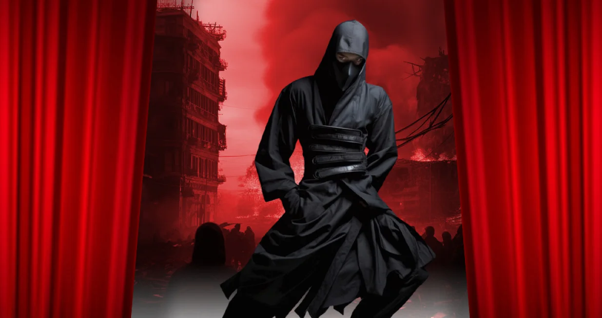 Kolumna Faruka &Scaron;ehića: Kodeks ratnika-sjenke/Ilustracija/Benjamin Krnić