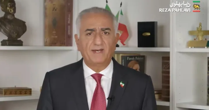 Iranski prijestolonasljednik Reza Pahlavi/Screenshot X