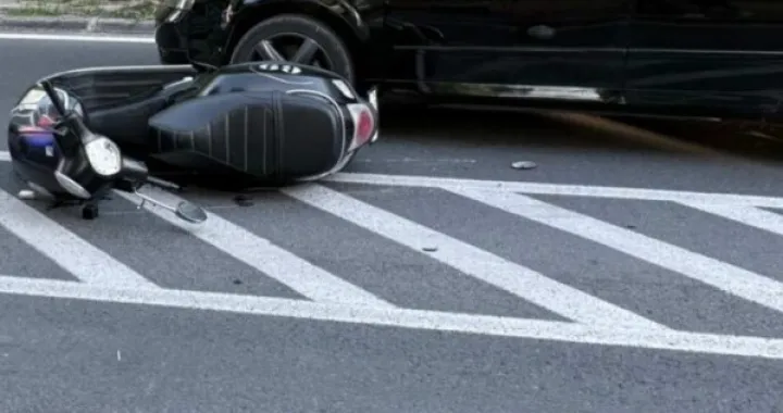 Povrijeđen motociklista/Crna-Hronika//