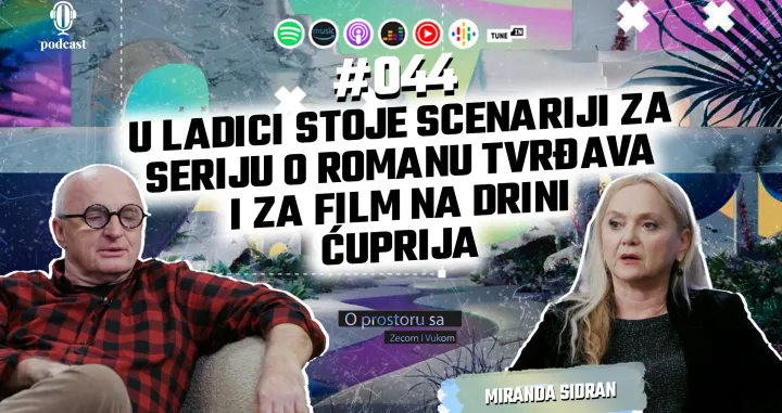 Miranda Sidran go&scaron;ća je najnovije epizode podcasta O prostoru sa Vukom i Zecom/Oslobođenje 
