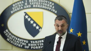 Konferencija za medije ministra vanjskih poslova BiH Elmedina Konakovića/Anadolija