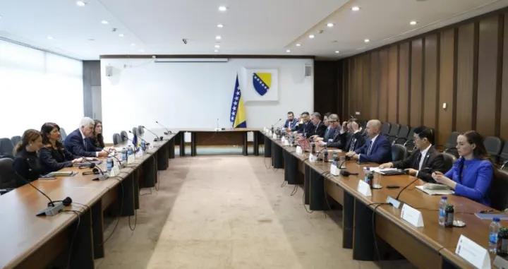 Dragan Čović i predstavnici Bechtel grupacije, sastanak, Južna interkonekcija/