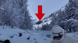 Zimska idila, ledena poplava, poplava/Prtsc