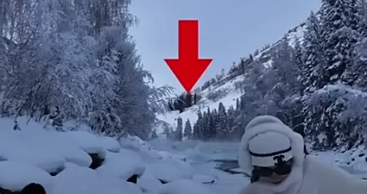 Zimska idila, ledena poplava, poplava/Prtsc