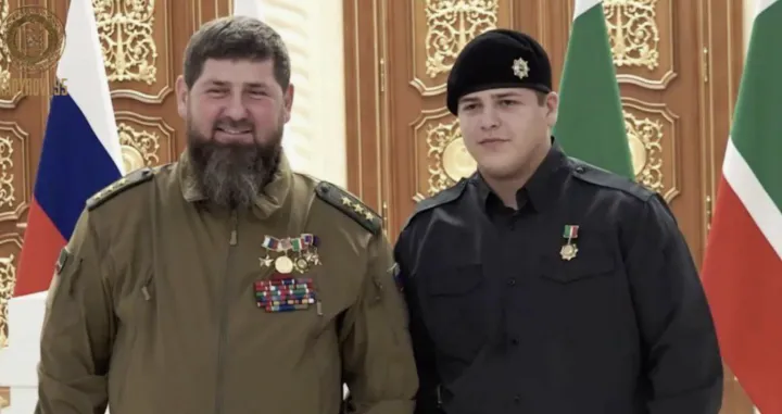 Ramzan Kadirov i Adam Kadirov/Prtsc