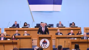 29. posebna sjednica NSRS-a, usvojena ostavka Save Minića//