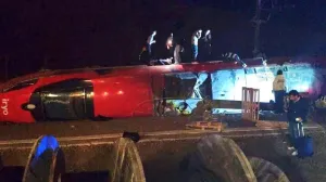 Sudar vozova u Španiji/Screenshot