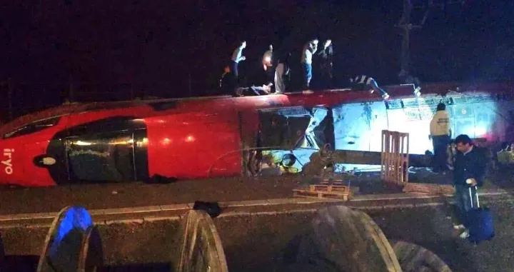 Sudar vozova u &Scaron;paniji/Screenshot