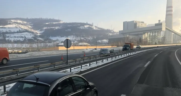 nesreća na A1, kod TE Kakanj/Viber