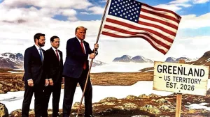 donald trump, greenland, grenland, ai slika, truth social/