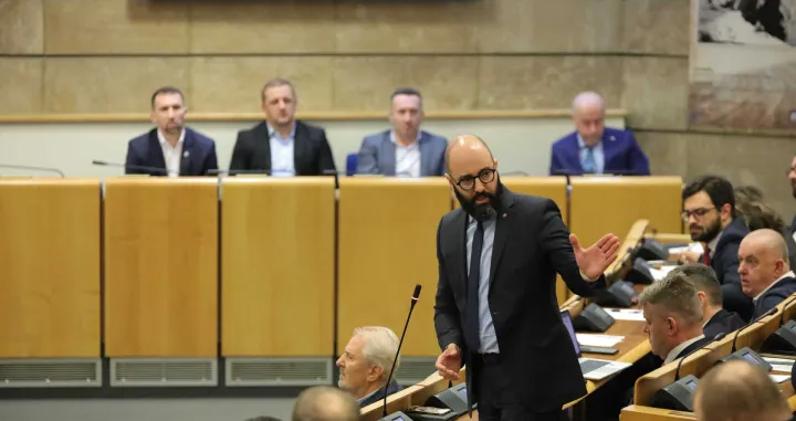 Damir Ma&scaron;ić, parlament/Senad Gubelić