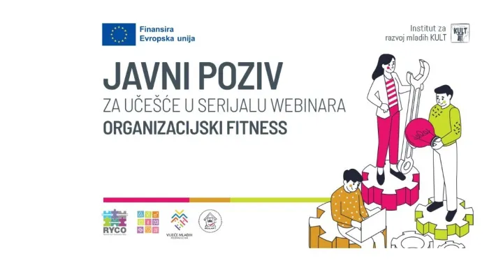 Javni poziv za uče&scaron;će u serijalu webinara "Organizacijski fitness"/Općina Centar