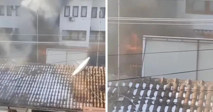 Požar na objektu Islamske zajednice u Novom Pazaru/Put Sredine - Džemat Sandžaka