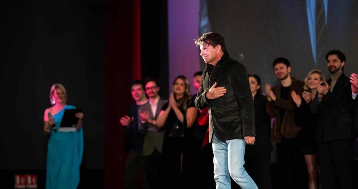 Dragan Bjelogrlić na premijeri/