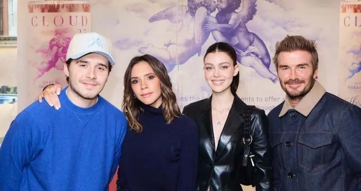 Brooklyn Beckham, Victoria Beckham, Nicola Peltz i David Beckham/@brooklynpeltzbeckham