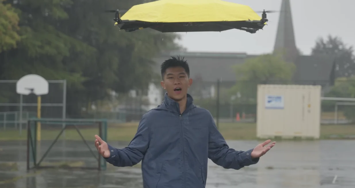 Dron-ki&scaron;obran - mora se priznati da je genijalna ideja/I Build Stuff