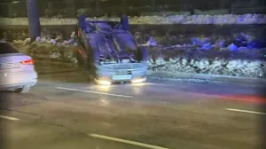 Vozilo završilo na krovu/Erna Medić/Hayat.ba/Erna Medić