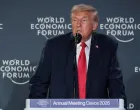 U.S. President Donald Trump speaks during a reception with business leaders, at the 56th annual World Economic Forum (WEF), in Davos, Switzerland, January 21, 2026. REUTERS/Jonathan Ernst/Jonathan Ernst