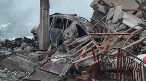 Snažna eksplozija, Drijen, Derventa, uništena kuća, automobil/Derventa Cafe