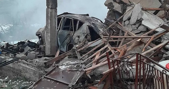 Snažna eksplozija, Drijen, Derventa, uni&scaron;tena kuća, automobil/Derventa Cafe