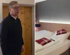 Aleksandar Vučić, Davos, apartman/Namik &Scaron;ahinpa&scaron;ić