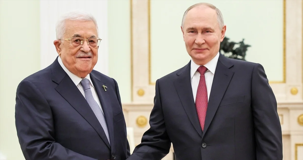 Predsjednik Palestine Mahmoud Abbas i predsjednik Rusije Vladimir Putin, sastanak u Moskvi/Anadolija