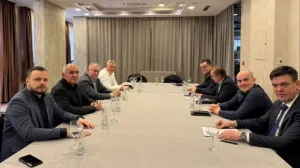 Sastanak novog hrvatskog bloka u Mostaru/Hdz 1990