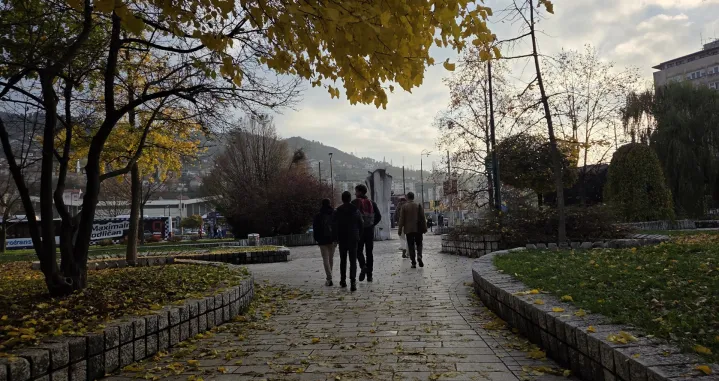 vrijeme, jesen, oblačno, naoblaka, jesen u sarajevu /Lejla Sofradžija