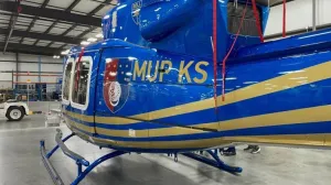 MUP KS, helikopter, Bell helikopter, policija/Mup Ks
