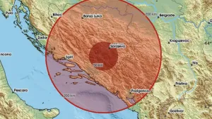 Ako je vjerovati EMSC-u, epicentar je bio blizu Mostara/Emsc