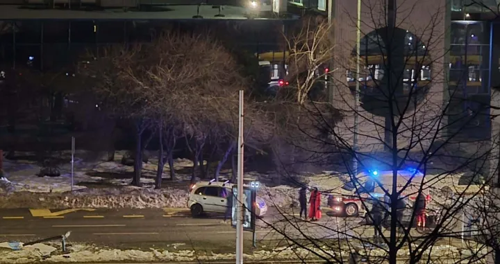 Saobraćajna nesreća kod Elektroprivrede/