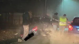 Tuča Delija i Torcide u Tuzli/Foto: 