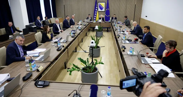 Sjednica Vijeća ministara BiH//