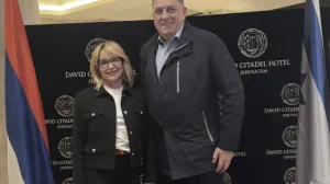 Ana Trišić-Babić i Milorad Dodik u Izraelu/Željka Cvijanović