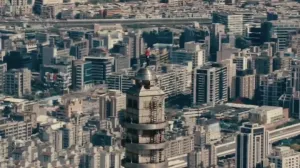 Alex Honnold na vrhu nebodera/Netflix