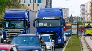 Protestna voznja kamiona prijevoznika i transportnog sektora/Damir Deljo @ Oslobodjenje