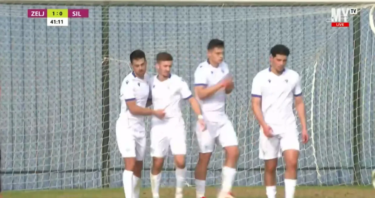 FK Željezničar gol Davor Rakić/Foto: 