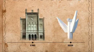 Kolumna Dragana Markovine: Spomenik veležovcima srušen kao i zagrebačka Sinagoga/Ilustracija/Benjamin Krnić