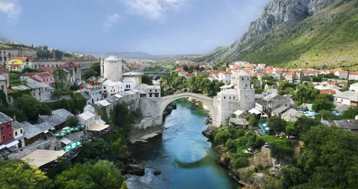Mostar, panorama/