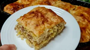 Brza pita s mesom i krompirom/Kuvajte Sa Stašom