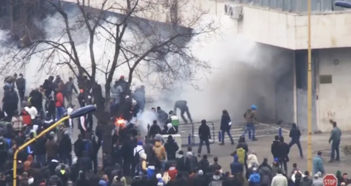 Protest u Tuzli 2014. godine/