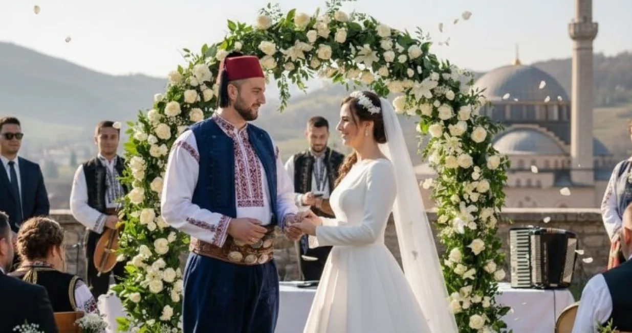 Bo&scaron;njaci žene Srpkinje, ilustracija, cirkus, nebuloze, AI slika, bljuvotine iz Istočnog Sarajeva/