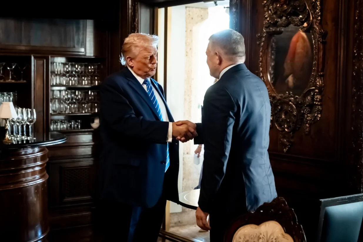 Donald Trump i Robert Fico/Lubos Bilacic