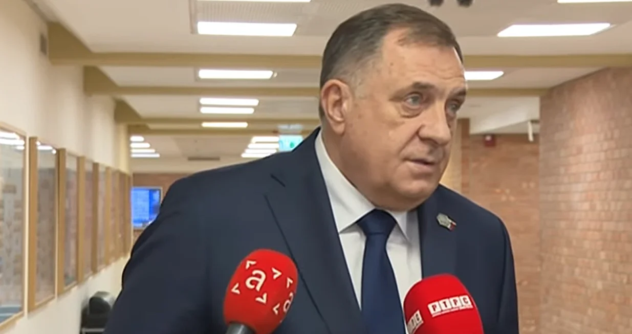 Milorad Dodik u Izraelu/Screenshot