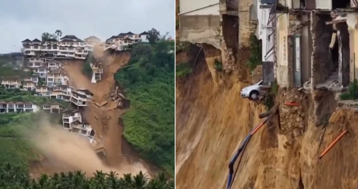 Sicilija, klizi&scaron;te, nestaje grad/X/X