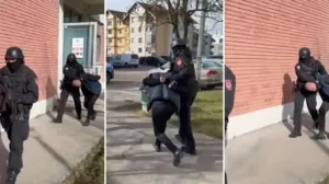 Privođenje osumnjičenog/Printscreen/Facebook//