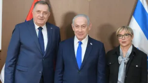 milorad dodik, benjamin netanyahu, ana trišić-babić/Screenshot