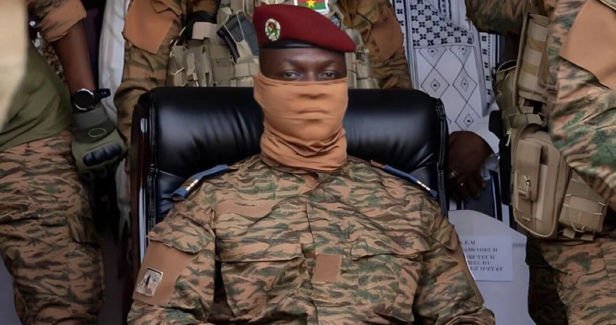 Prijelazni predsjednik Burkine Faso Ibrahim Traore/Screenshot 