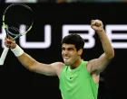 Tennis - Australian Open - Melbourne Park, Melbourne, Australia - January 30, 2026 Spain's Carlos Alcaraz reacts during his semi final match against Germany's Alexander Zverev REUTERS/Tingshu Wang/Foto: Tingshu Wang